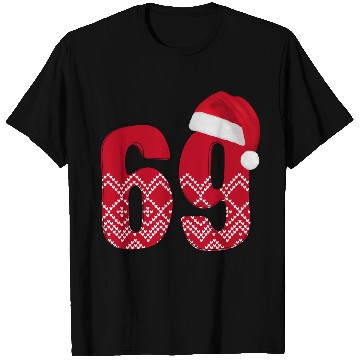 Discover Age 69 Years Old - Christmas number Sixty Nine T Shirts
