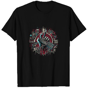 Discover Freedom trough the Keyboard Gaming T Shirts
