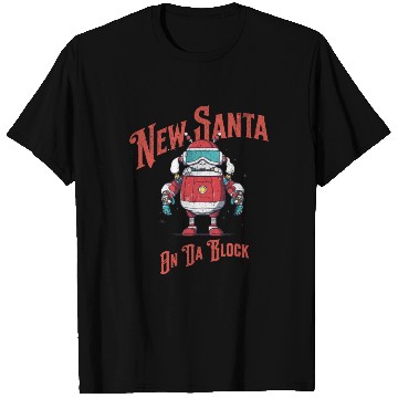 Discover Funny Robot Santa T Shirts