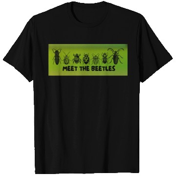 Discover Meet the Beetles (Green) - Funny Bug Lovers Design T Shirts