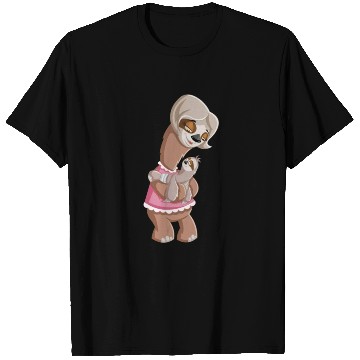Discover Mummy Sloth and Baby T Shirts