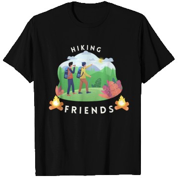 Discover Hiking Friends T Shirts