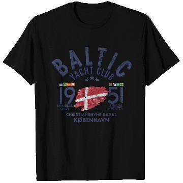 Discover Baltic Yacht club Copenhagen blc T Shirts