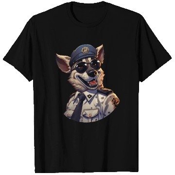 Discover Police hyena T Shirts