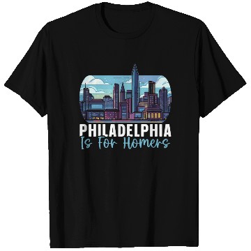 Discover Philadelphia City Pennsylvania USA United States T Shirts