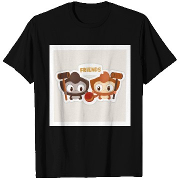 Discover Crochet Monkey Friends T Shirts