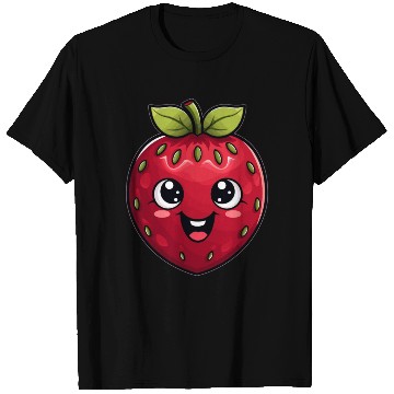 Discover Cute Funny Strawberry Summer Kawaii Gift T Shirts