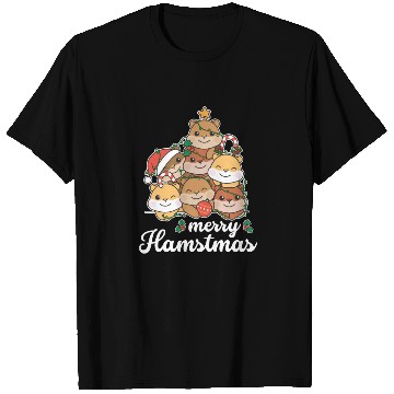 Discover Hamster Christmas Tree merry Hamstmas T Shirts