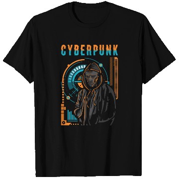 Discover Cyborg Android Synthwave Scifi T Shirts