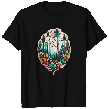 Discover nature on skin T Shirts