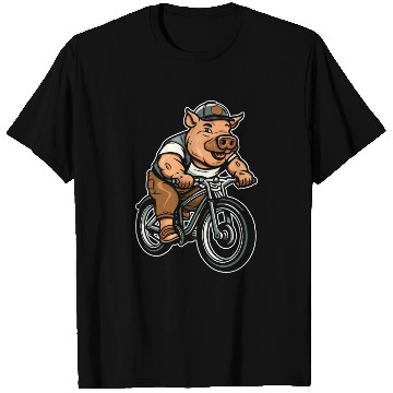 Discover Pig Pork Cycling T Shirts