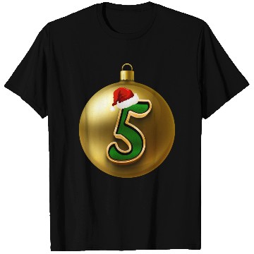 Discover 5th Christmas Anniversary - Five Years Old T Shirts