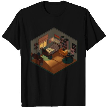 Discover Heartstopper isometric bedroom T Shirts