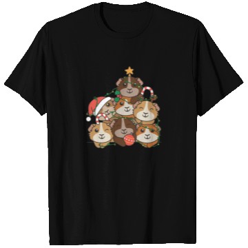 Discover Guinea Pig Christmas Tree Funny Animal T Shirts