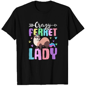 Discover Female Ferret Lover T Shirts