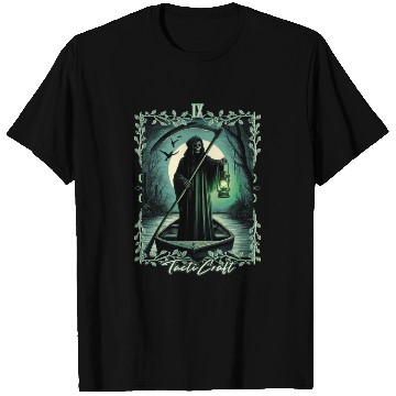 Discover Death's Grim Lantern Tarot on River Styxs T Shirts