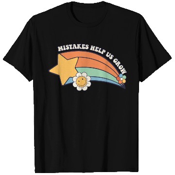 Discover Mistakes Help Us Grow Teacher Student Learning T Shirts
