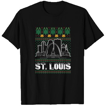 Discover St. Louis Missouri Ugly Christmas T Shirts