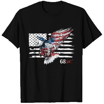 Discover American eagle flag T Shirts