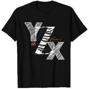 Discover YZX lettering graphic T Shirts