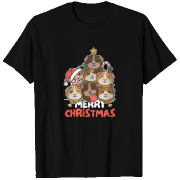 Discover Guinea Pig Christmas Tree Merry Christmas T Shirts