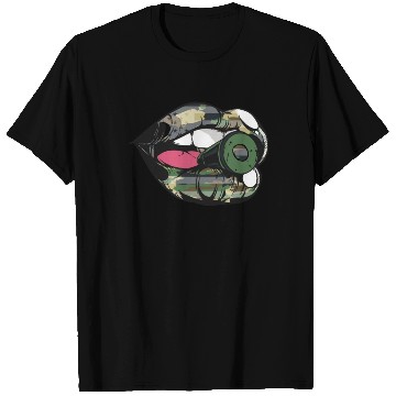 Discover US Armed Forces Military Lip Bullet Army First Res T Shirts
