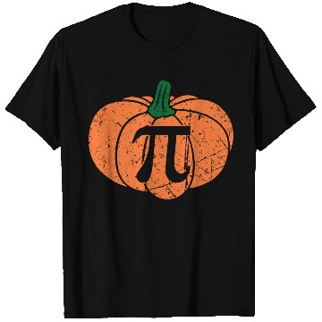 Discover Distressed Pumpkin Pi Math Teacher Haloween T Shirts