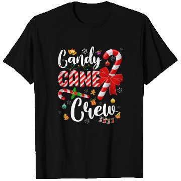 Discover Christmas Candy Cane Lights Xmas Matching Family T Shirts