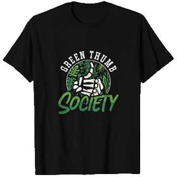 Discover Houseplants Green Thumb Society Gardener Botanical T Shirts