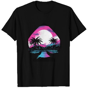 Discover Tropical Synthwave T Shirts