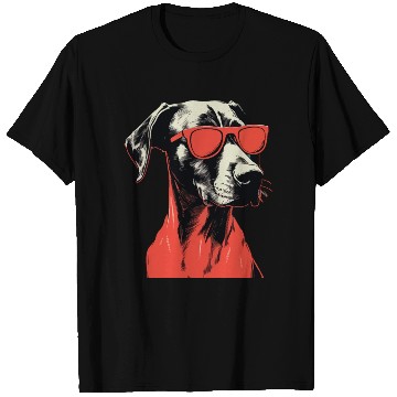 Discover Great Dane Red Sunglasses T Shirts