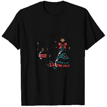 Discover Jingle Bells and Holiday Smells T Shirts