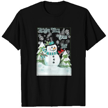 Discover Funny Cranky Snowman T Shirts