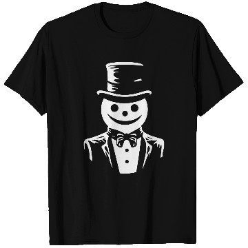 Discover Snowman Dapper Bowtie T Shirts