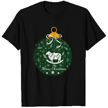 Discover Green Lamb Christmas Ornament T Shirts