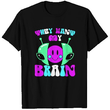 Discover Alien, Aliens, UFO, UAP, Space Unknown Flight T Shirts