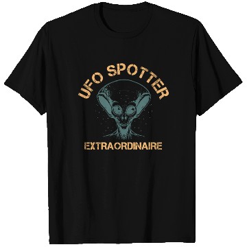 Discover Alien, Aliens, UFO, UAP, Space Unknown Flight T Shirts