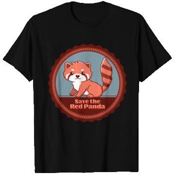 Discover Save The Red Panda T Shirts
