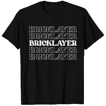 Discover Bricklayer Mason Stonemason Bricklayer Brick T Shirts