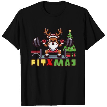 Discover fit xmass, funny christmas reindeer T Shirts