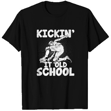 Discover Kickin' it Old School Skateboard Skater Skateboard T Shirts