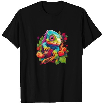 Discover Cute Chameleon for Lizard Pet Lover T Shirts