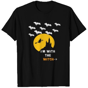 Discover i'm with the Witch T Shirts