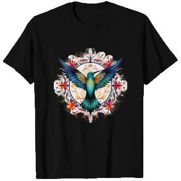Discover Hummingbird Mandala Art T Shirts