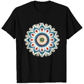 Discover Peacock Mandala Pattern Art T Shirts