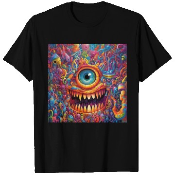 Discover Going On a Little Trip - Cyclops and Teeth Psyched T Shirts
