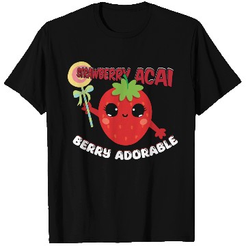 Discover Strawberry Acai Berry Adorable Cute T Shirts
