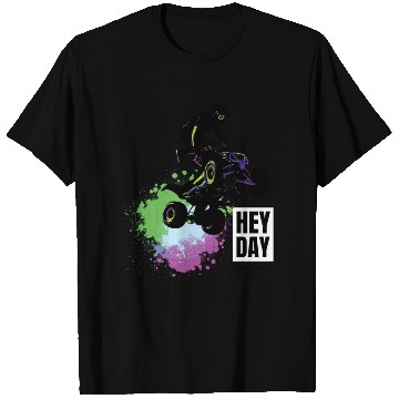 Discover ATV/Quad " Airborne" style logo. By "Hey Day" T Shirts