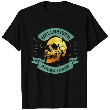 Discover Gilded Skull Hellraiser Adventure T Shirts