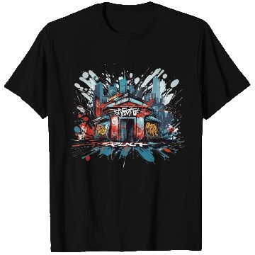 Discover Tagged Elegance - cool Urban Graffiti T Shirts